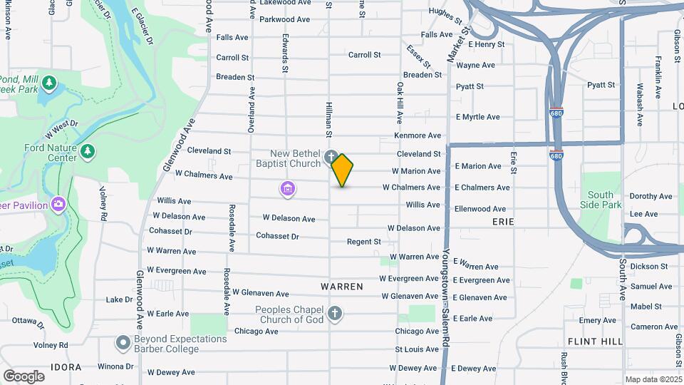197 W Chalmers Ave Map and Location Details