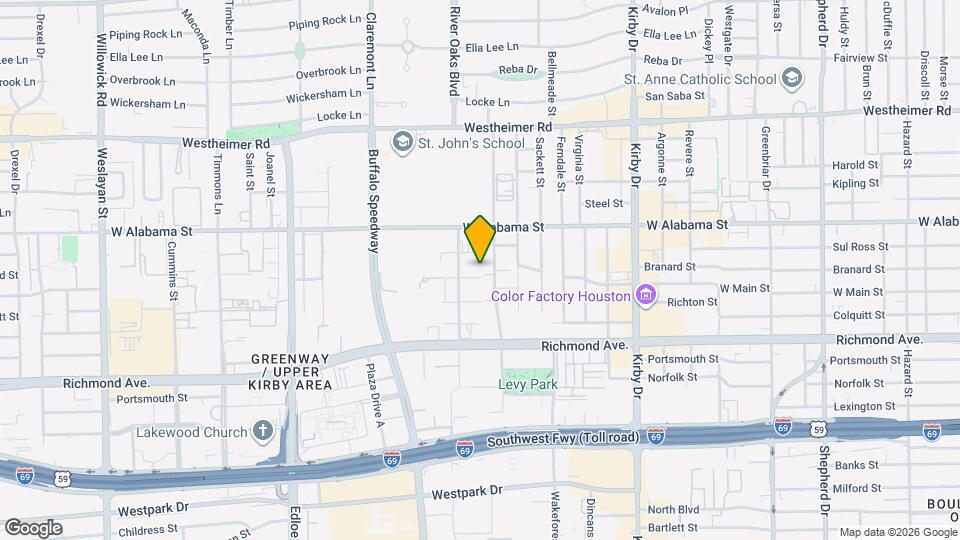 3262 Branard St Map and Location Details