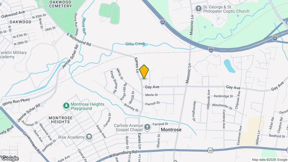 4413 Eanes Ln Map and Location Details