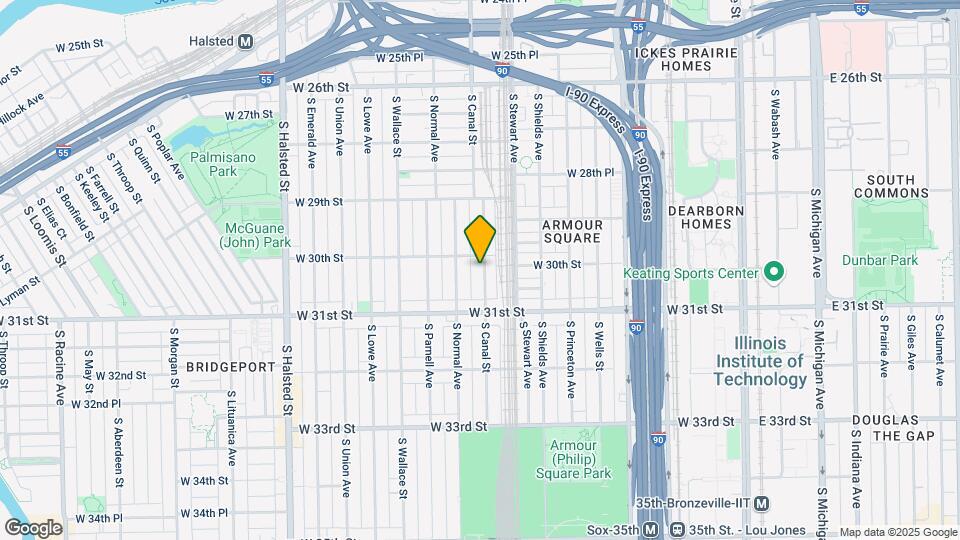 3012 S Canal St, Unit 2 Map and Location Details