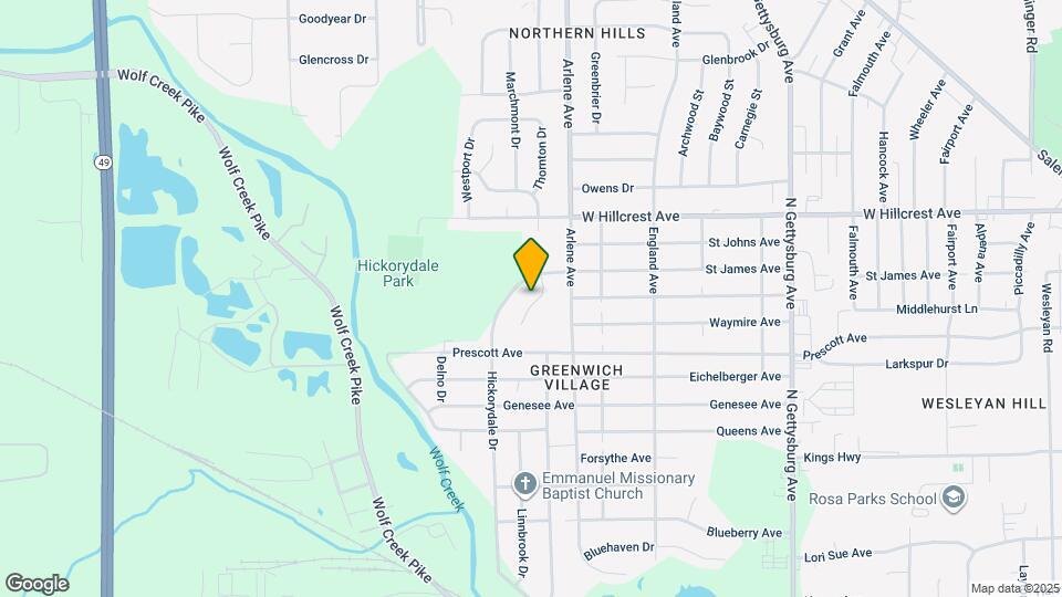 2101 Val Vista Ct Map and Location Details