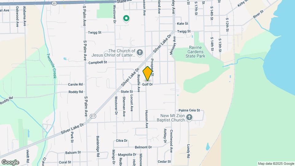 2314 Golf Dr Map and Location Details