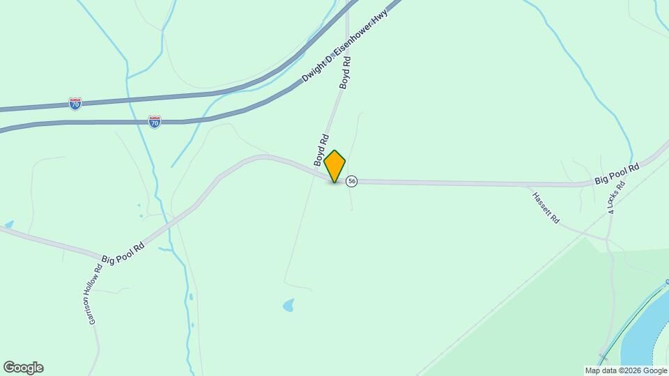 12021 Big Pool Rd Map and Location Details