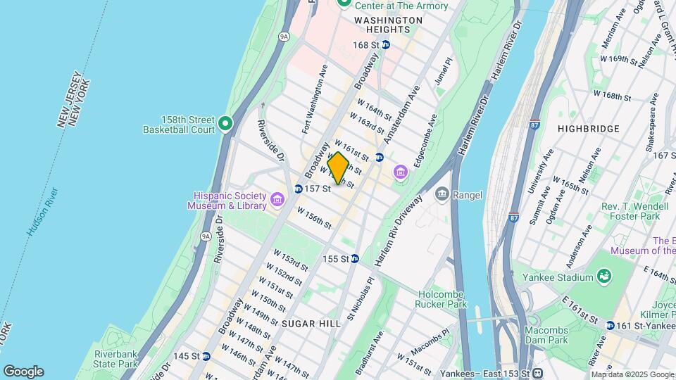 517 W 158th St Map and Location Details