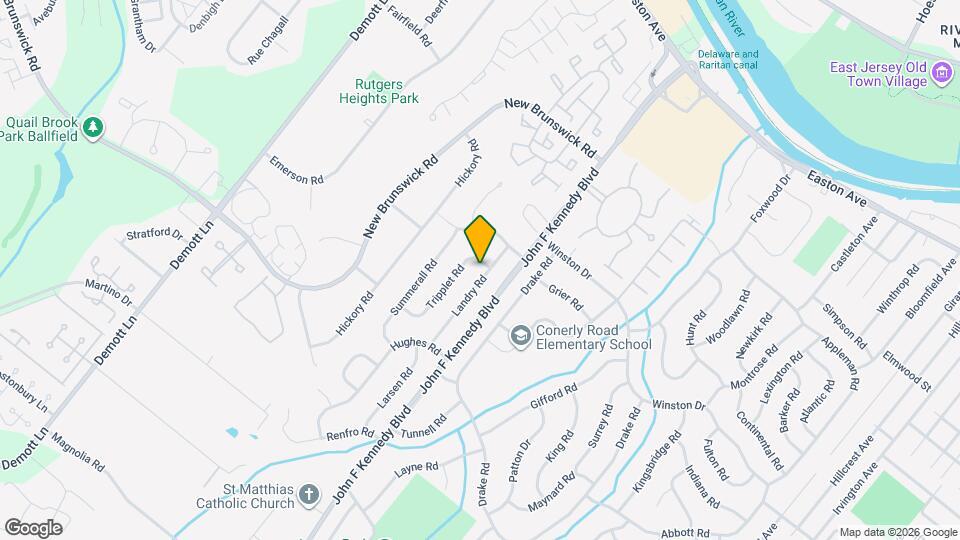 1 Tripplet Rd Map and Location Details