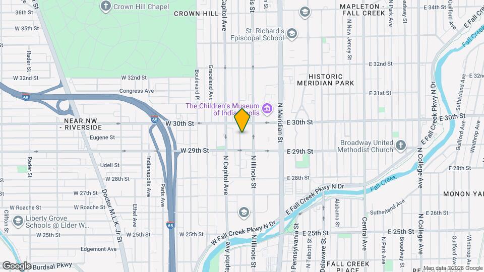 2937 N Kenwood Ave Map and Location Details