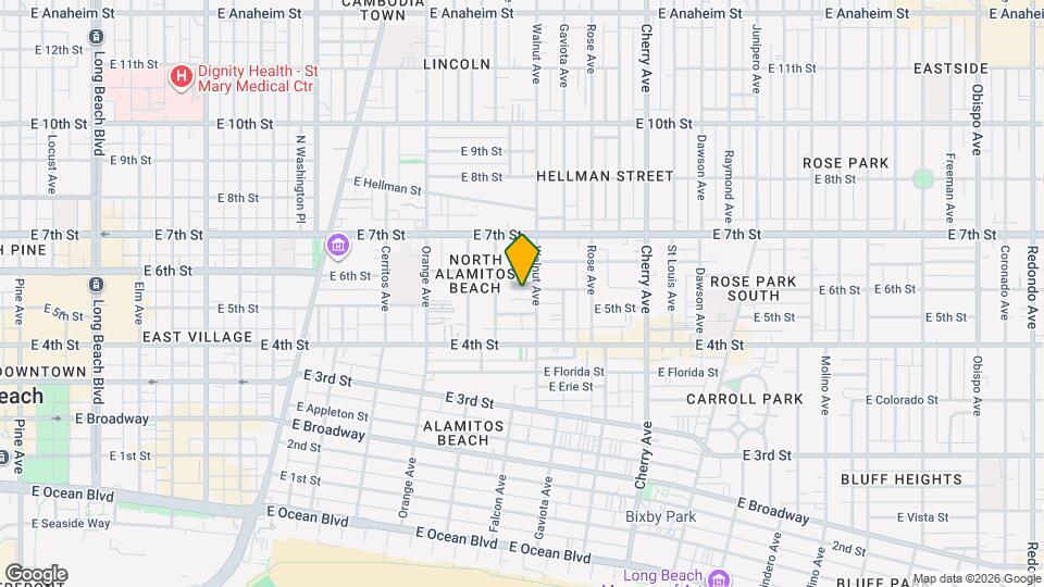 533 Walnut Ave Mapa y Detalles de la Ubicación