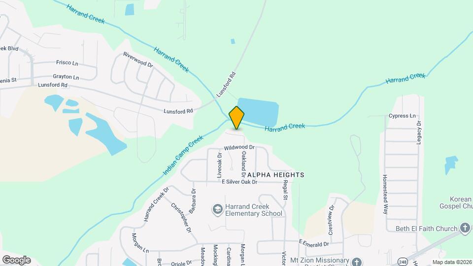 455 Sandy Oak Dr Map and Location Details