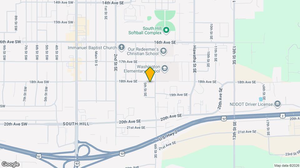 504 18th Ave SE Map and Location Details