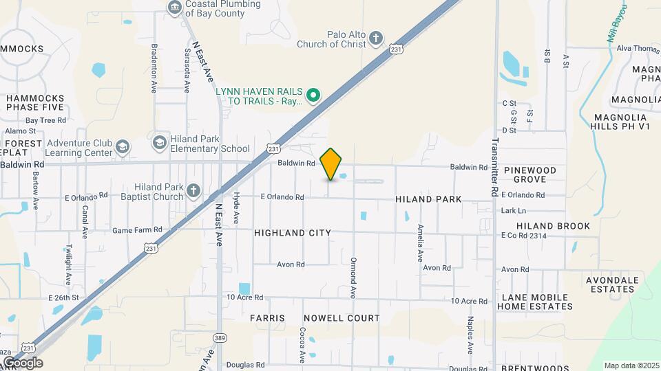 2912 Sequoia Ave Map and Location Details