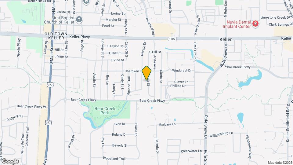 324 Sioux St Map and Location Details