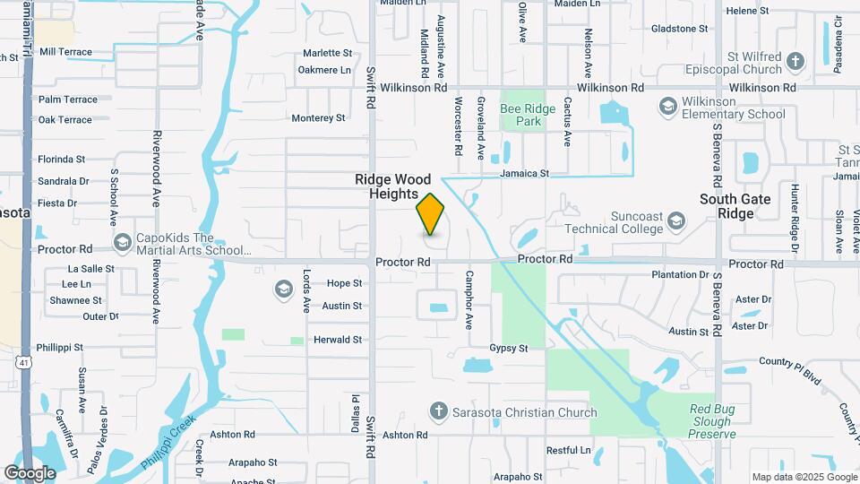 4765 Oak Forest Dr W Map and Location Details