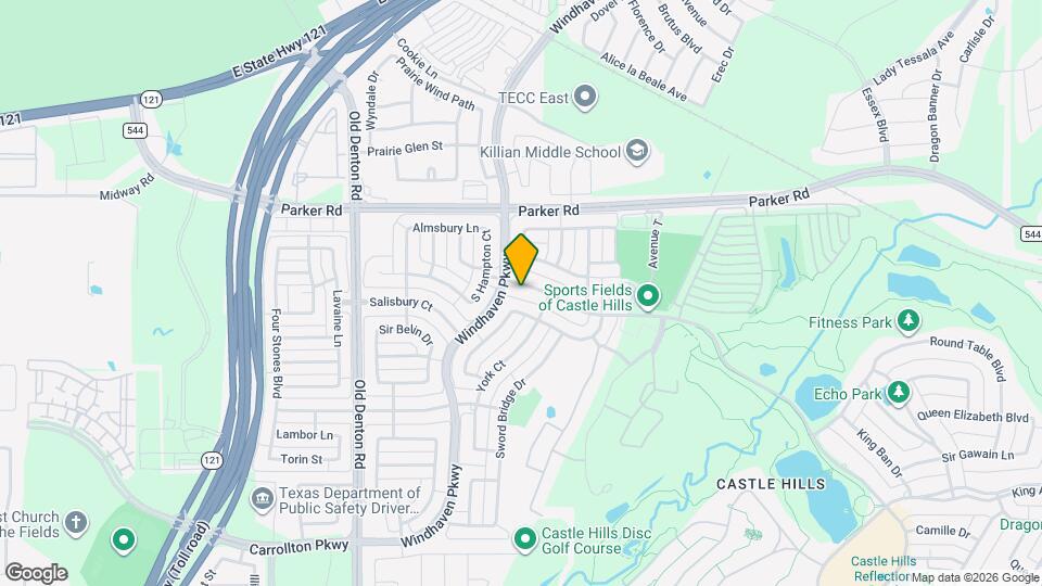 2408 Lady of the Lake Blvd Map and Location Details