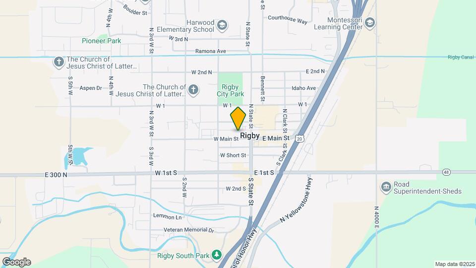 134 W Main St Map and Location Details