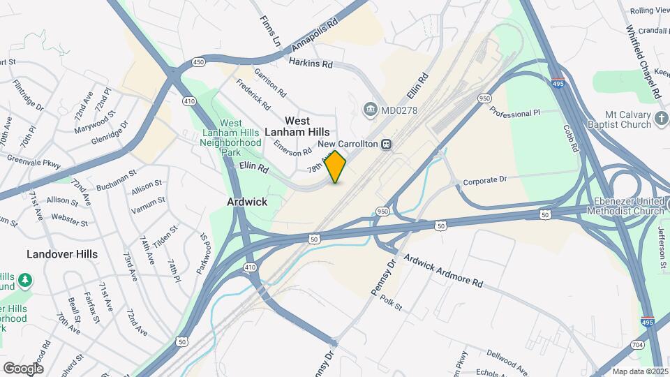 Alta New Carrollton Map and Location Details