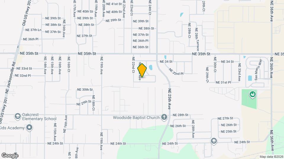 2301 NE 32nd St Map and Location Details