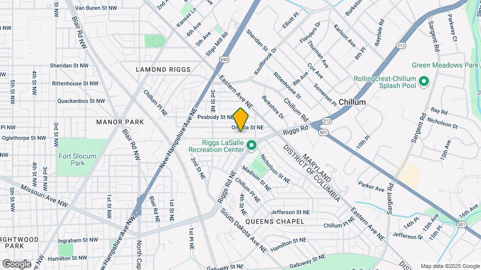 420 Oglethorpe St NE Map and Location Details