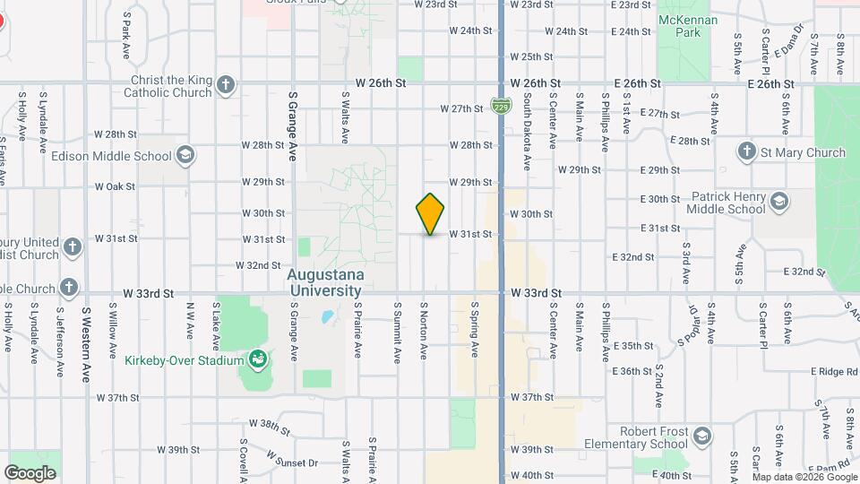 2304 S Norton Ave Map and Location Details