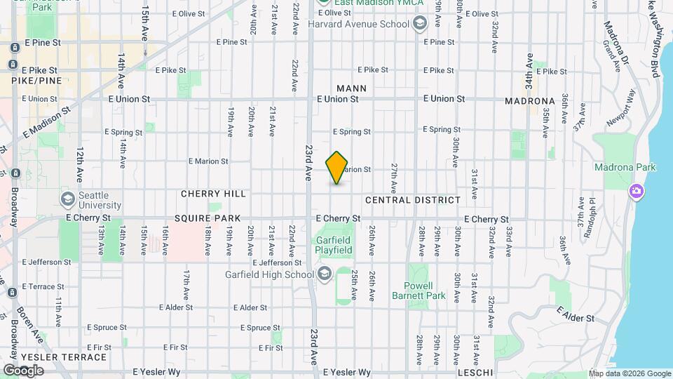 2406 E Columbia St Map and Location Details