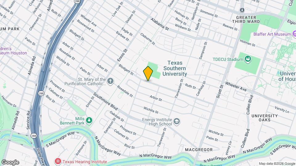 3320 Blodgett St Map and Location Details