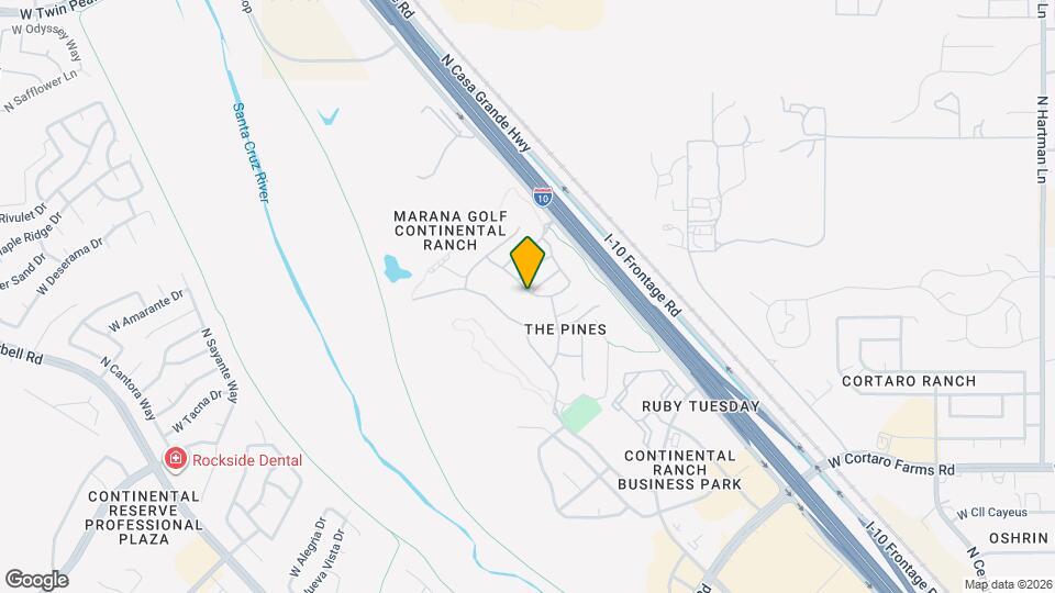 6339 W Yew Pine Way Map and Location Details