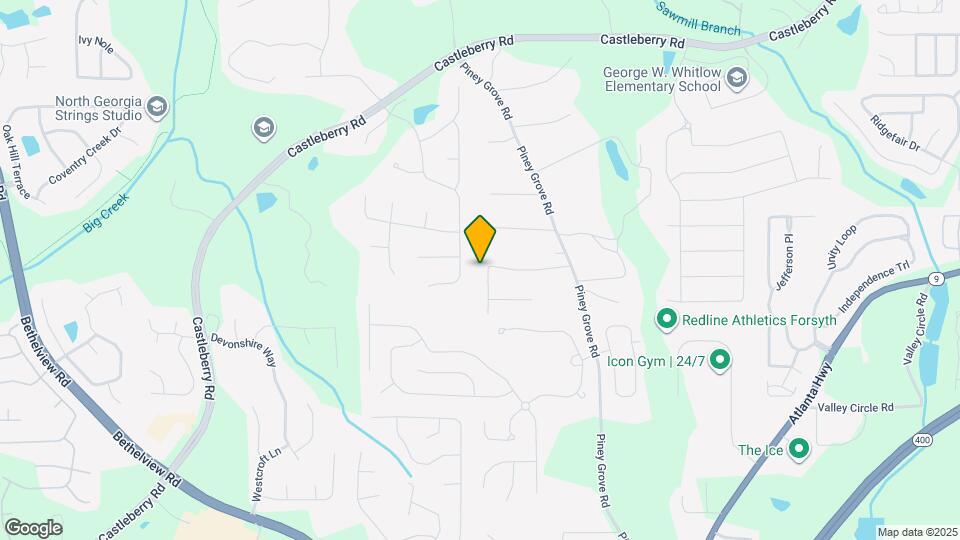 4820 Oak Grove Dr Map and Location Details