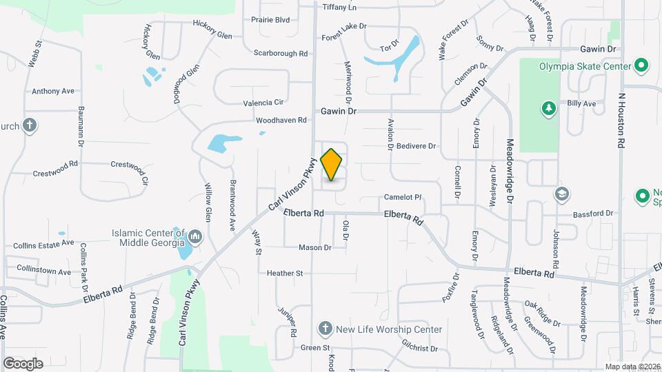 107 Eagles Landing Trail Map and Location Details