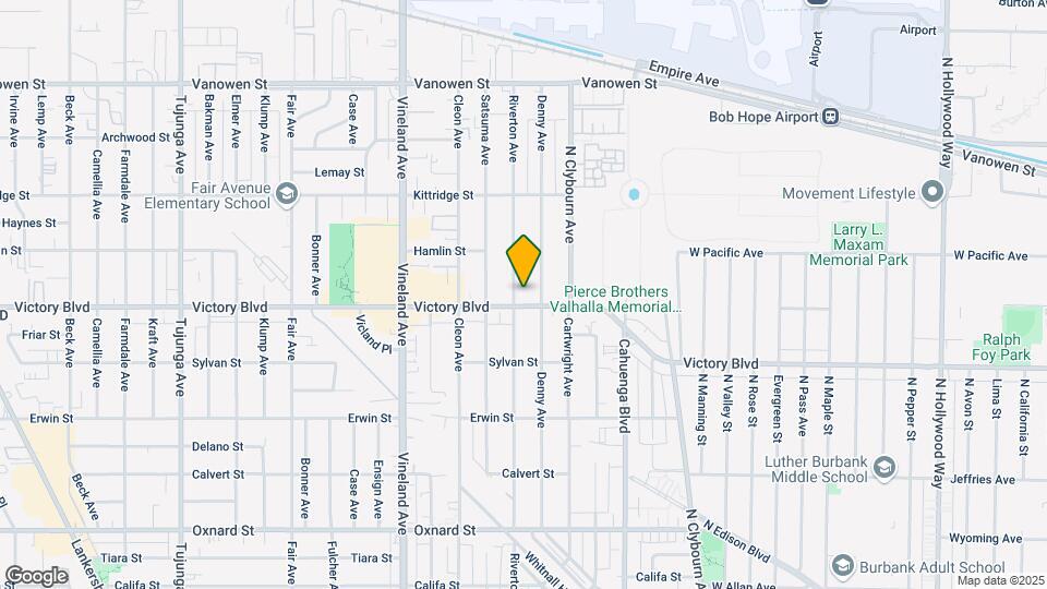 6406 Riverton Ave Mapa y Detalles de la Ubicación