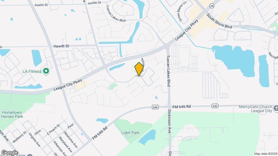 1601 Bel Riposo Ln Map and Location Details