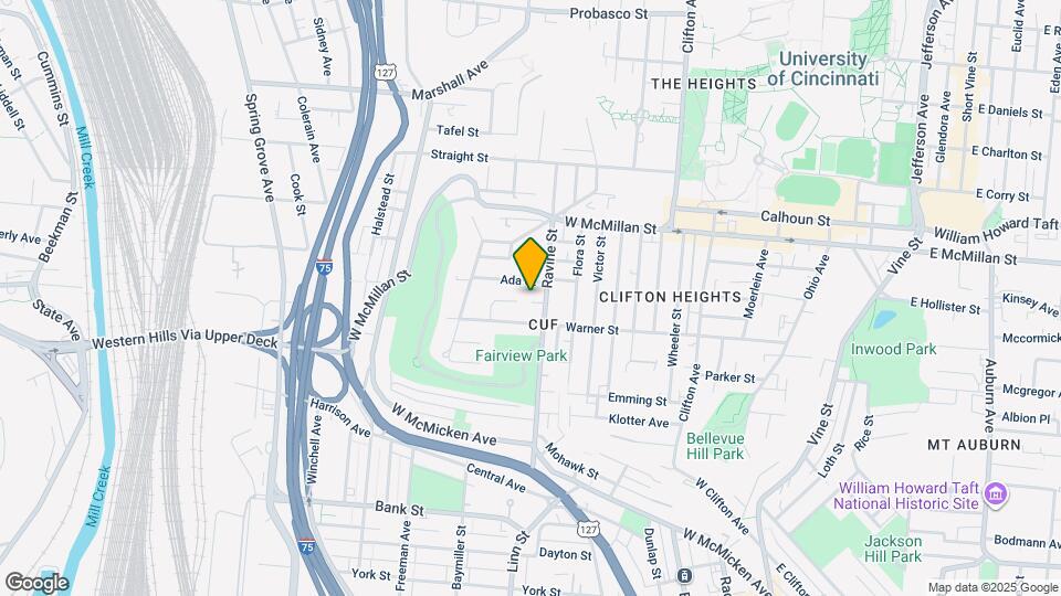 410 Tillotson St Map and Location Details