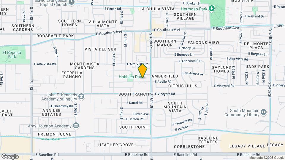 1520 E Apollo Rd Map and Location Details