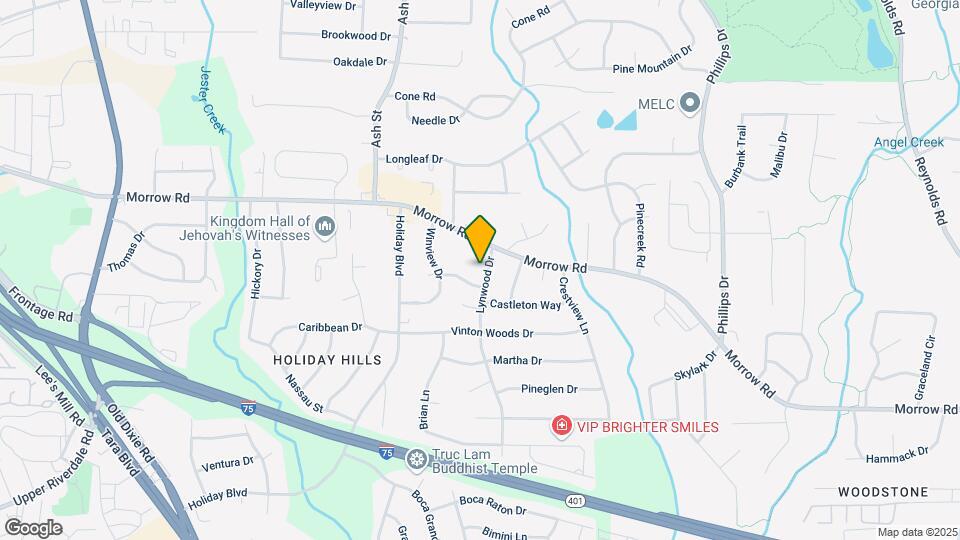 6093 Lynwood Dr Map and Location Details