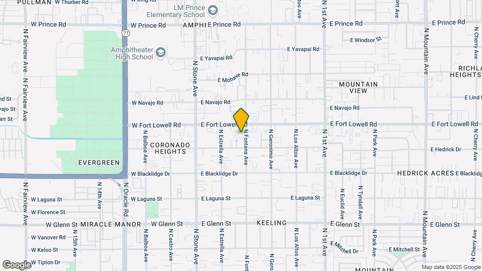 Fontana East Apartments Map and Location Details