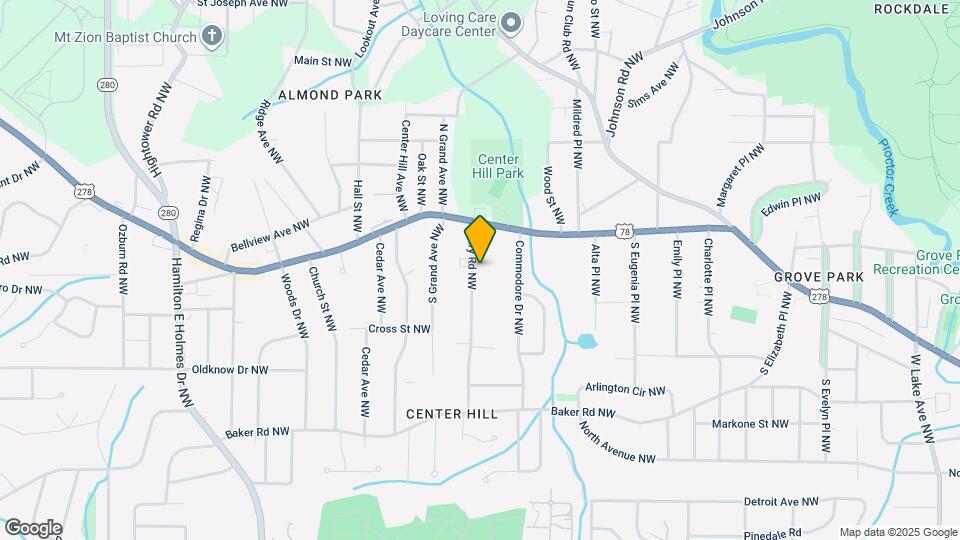 747 Gary Rd NW Map and Location Details