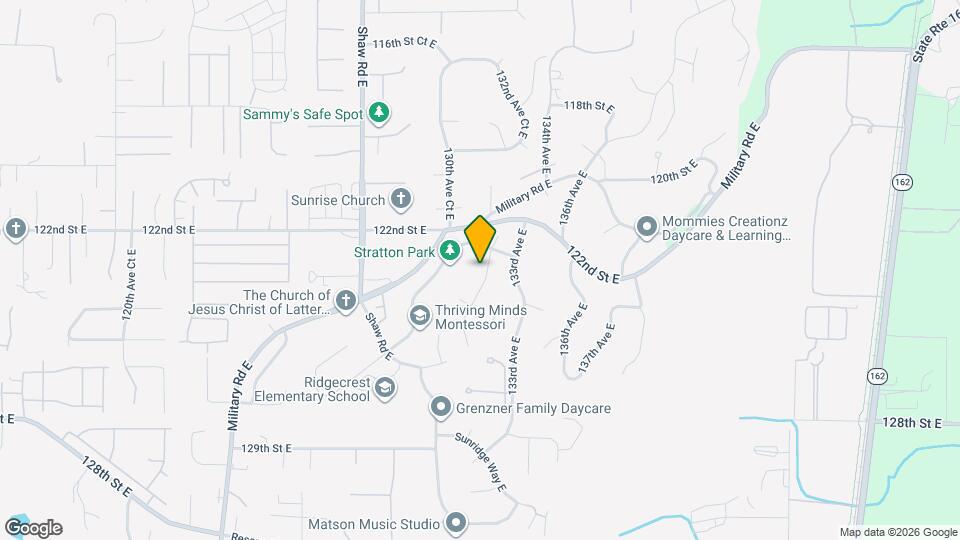 12314 132nd Ave E Mapa y Detalles de la Ubicación