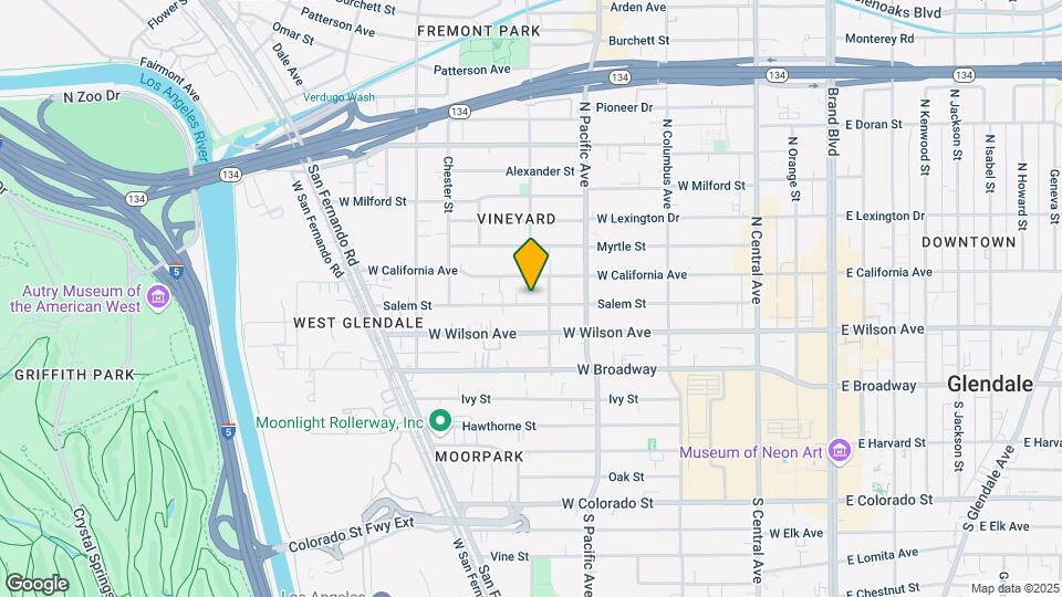 547 Salem St Mapa y Detalles de la Ubicación