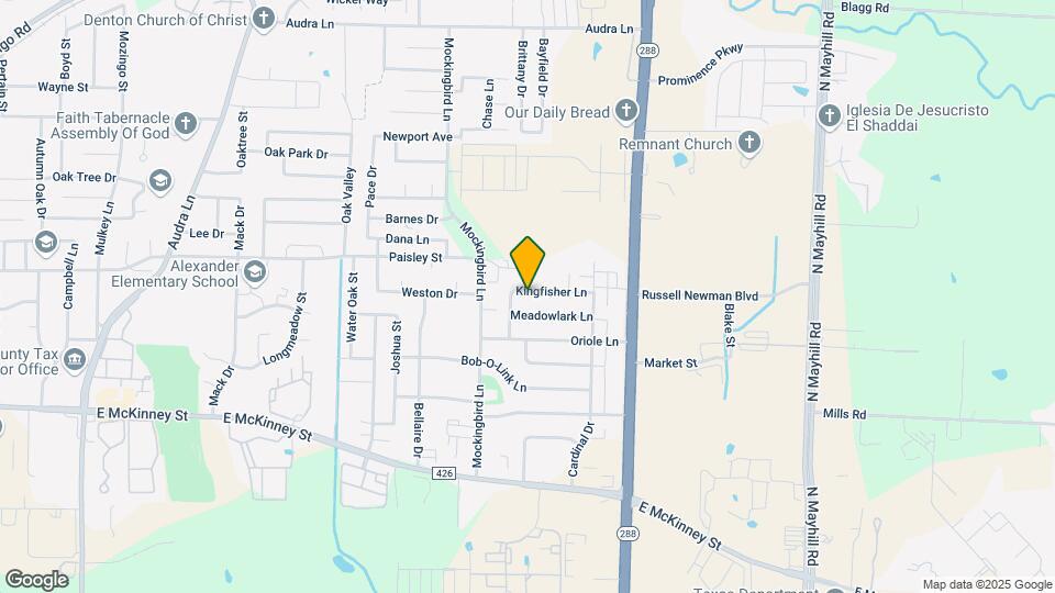 3318 Kingfisher Ln Map and Location Details