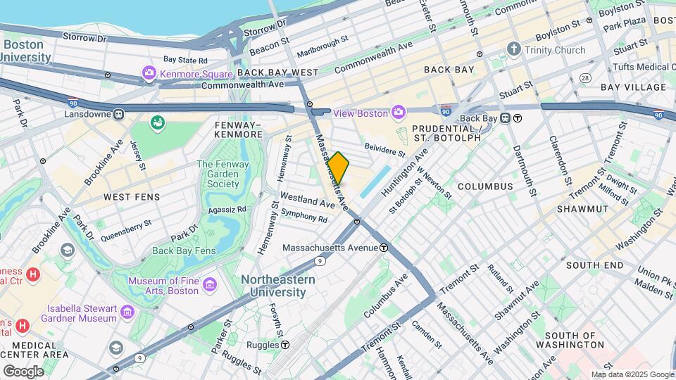 255 Massachusetts Ave Map and Location Details