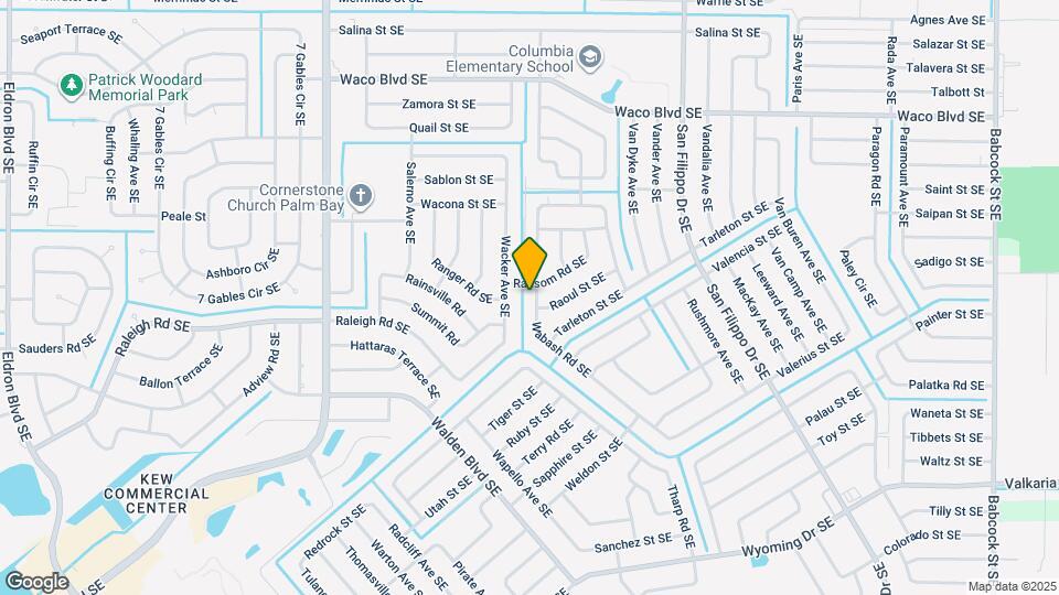 1106 Wabash Rd SE Map and Location Details