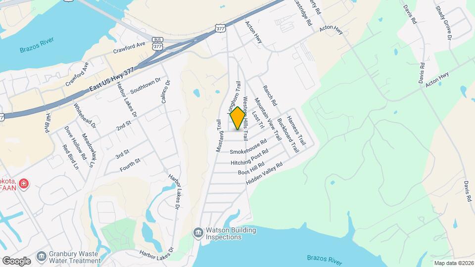 1713 Bronco Rd Map and Location Details