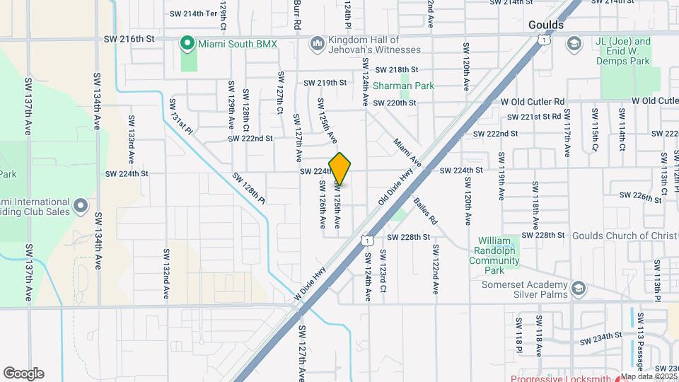 22505 SW 125th Ave Map and Location Details