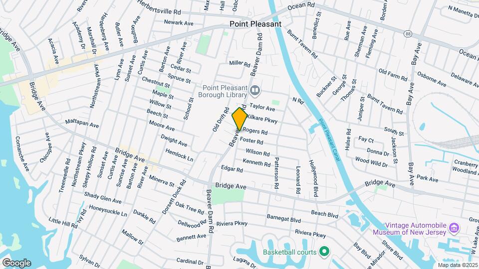 1014 Beaver Dam Rd Map and Location Details