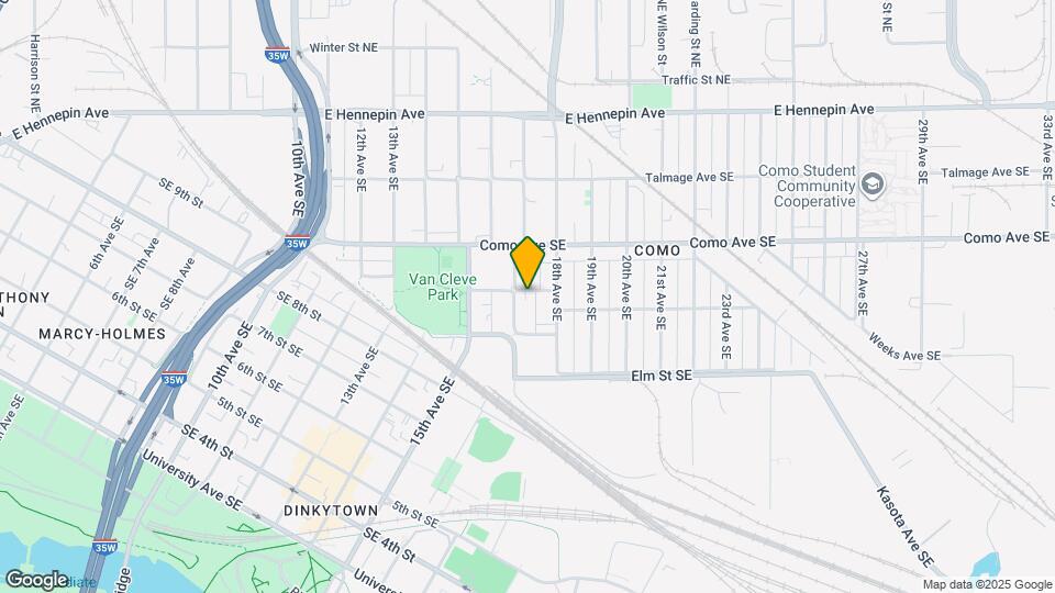 1708 SE Brook Ave Map and Location Details