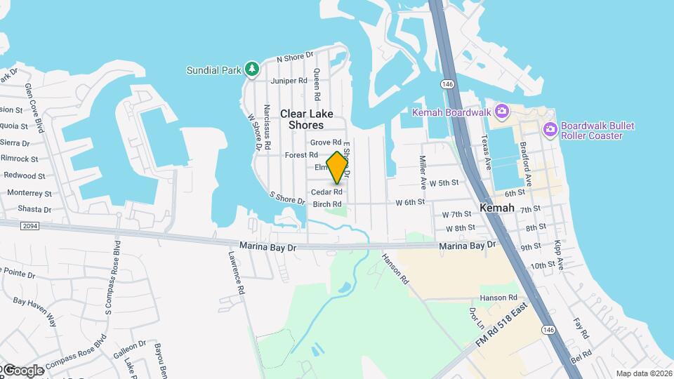 818 Cedar Rd Mapa y Detalles de la Ubicación