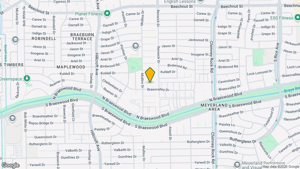 5519 Caversham Dr Map and Location Details