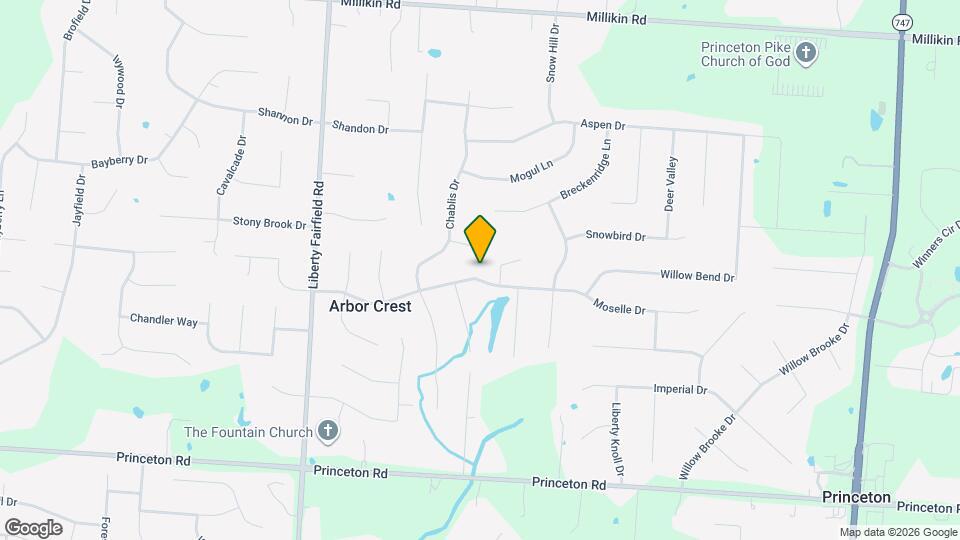 4408 Moselle Dr Mapa y Detalles de la Ubicación