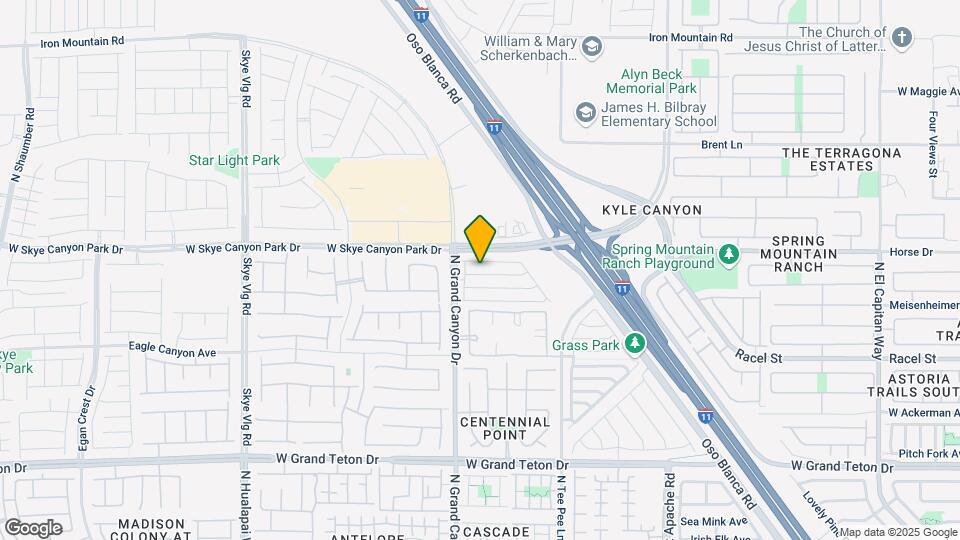 9522 Milkweed Canyon Ave Map and Location Details