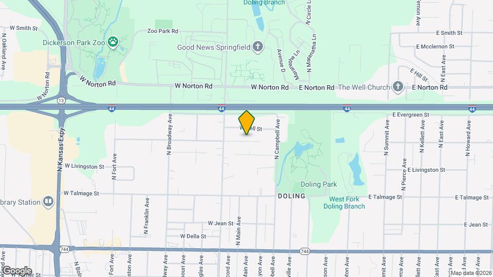 535 W Kerr St Map and Location Details