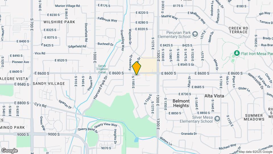 1207 E Gaylene Cir Map and Location Details