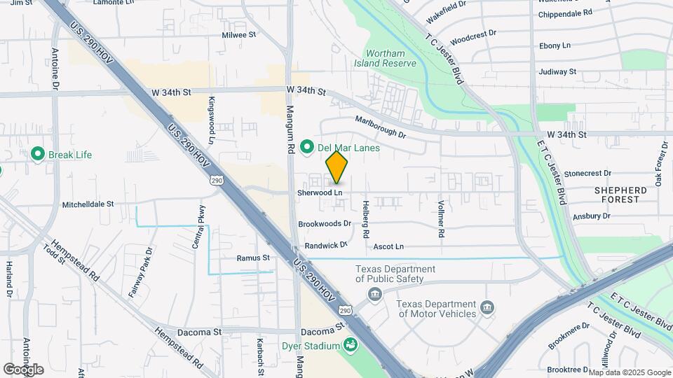 4500 Sherwood Ln Map and Location Details